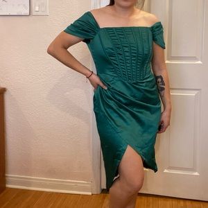 Green Corset Dress